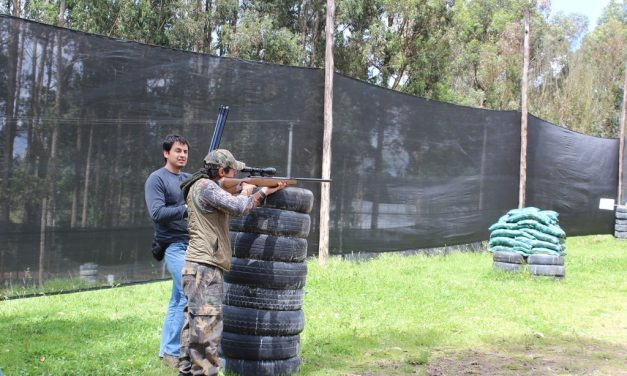 Practicas en el campo de Paintball: Zona de Impacto – Torca 2011